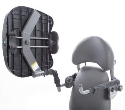 Black Molded Adjustable Shadow Tray